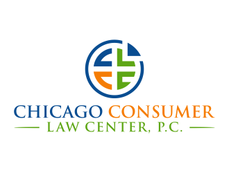 Chicago Consumer Law Center, P.C. logo design by FriZign