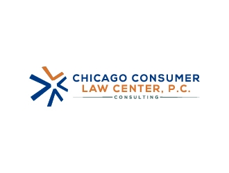 Chicago Consumer Law Center, P.C. logo design by Hansiiip