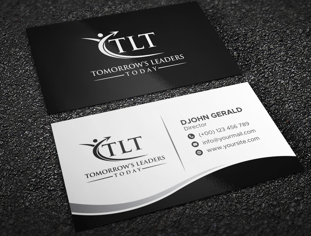 TLT: Tomorrows Leaders Today logo design by Kindo