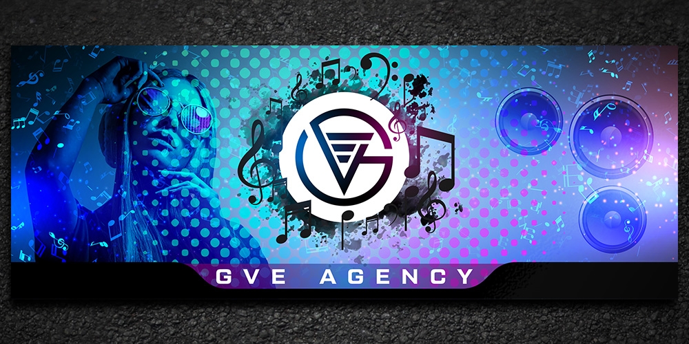 GVE Agency logo design by Gelotine