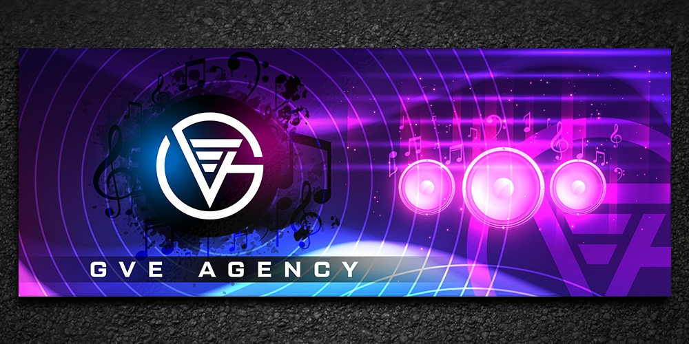 GVE Agency logo design by Gelotine