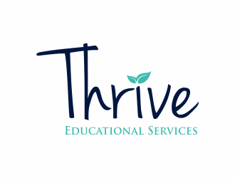 Thrive Educational Services  logo design by hopee