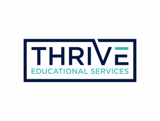 Thrive Educational Services  logo design by hopee