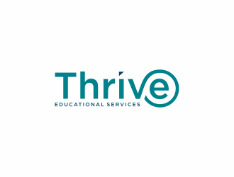 Thrive Educational Services  logo design by checx