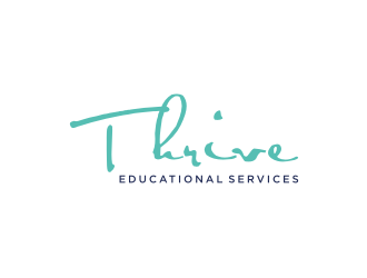 Thrive Educational Services  logo design by johana