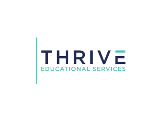 Thrive Educational Services  logo design by johana