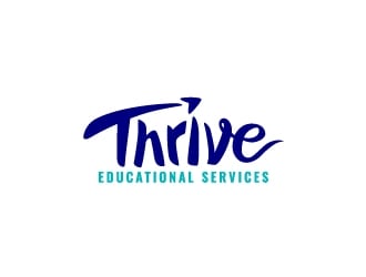 Thrive Educational Services  logo design by josephope