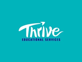 Thrive Educational Services  logo design by josephope