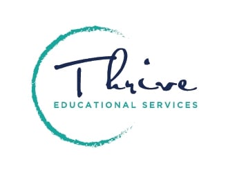 Thrive Educational Services  logo design by Fear