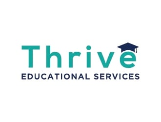 Thrive Educational Services  logo design by Fear