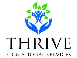 Thrive Educational Services  logo design by jetzu