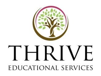 Thrive Educational Services  logo design by jetzu