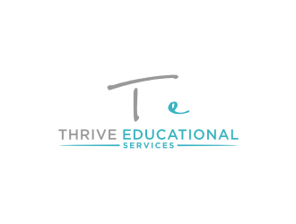 Thrive Educational Services  logo design by bricton