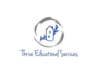 Thrive Educational Services  logo design by Gwerth