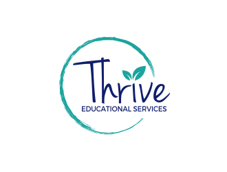 Thrive Educational Services  logo design by kimora