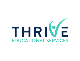 Thrive Educational Services  logo design by keylogo