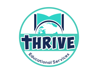 Thrive Educational Services  logo design by ingepro