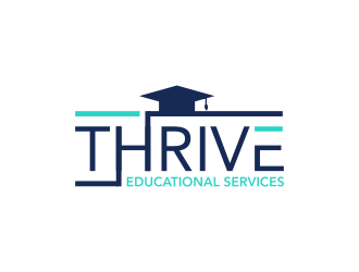 Thrive Educational Services  logo design by ingepro