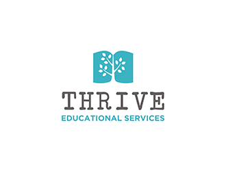 Thrive Educational Services  logo design by logolady