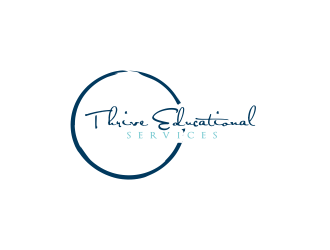 Thrive Educational Services  logo design by Greenlight