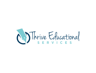 Thrive Educational Services  logo design by Greenlight