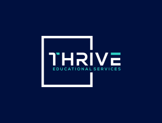 Thrive Educational Services  logo design by ubai popi