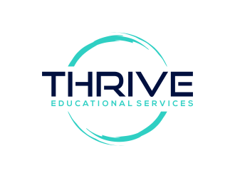 Thrive Educational Services  logo design by ubai popi