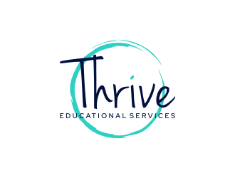 Thrive Educational Services  logo design by ubai popi