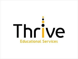 Thrive Educational Services  logo design by Shabbir