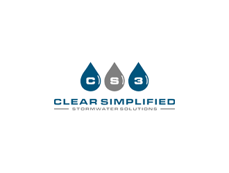 CS3 - Clear Simplified Stormwater Solutions logo design by jancok