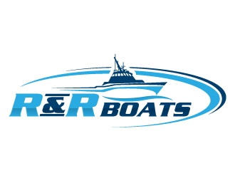 R&R Boats logo design by jaize