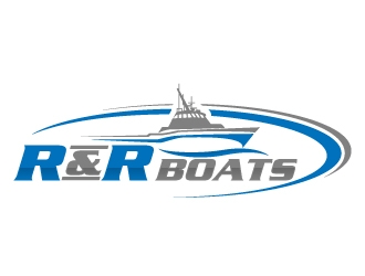 R&R Boats logo design by jaize