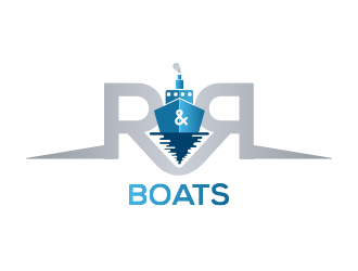 R&R Boats logo design by ajwins