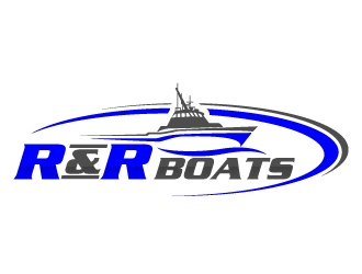 R&R Boats logo design by jaize