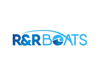 R&R Boats logo design by ajwins