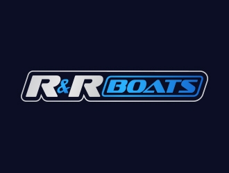 R&R Boats logo design by ajwins