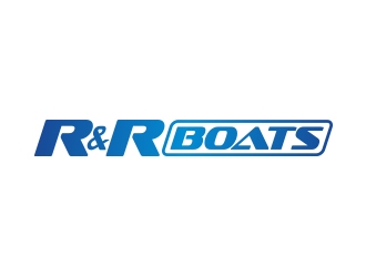 R&R Boats logo design by ajwins