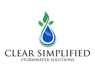 CS3 - Clear Simplified Stormwater Solutions logo design by jetzu