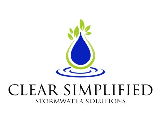 CS3 - Clear Simplified Stormwater Solutions logo design by jetzu