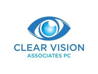 Clear Vision Associates PC logo design by N3V4