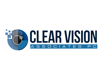 Clear Vision Associates PC logo design by kunejo