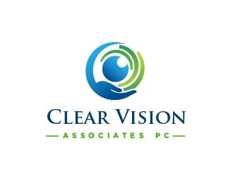 Clear Vision Associates PC logo design by onep