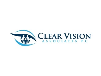 Clear Vision Associates PC logo design by jaize