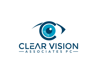 Clear Vision Associates PC logo design by pakderisher