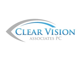 Clear Vision Associates PC logo design by MUSANG