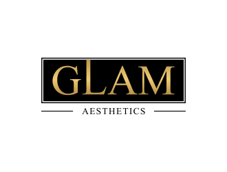 Glam Aesthetics logo design by haidar