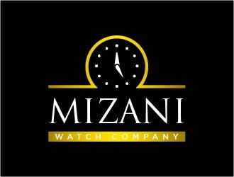 Mizani Watch Company logo design by onep