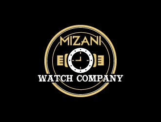 Mizani Watch Company logo design by fawadyk