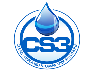 CS3 - Clear Simplified Stormwater Solutions logo design by Greenlight