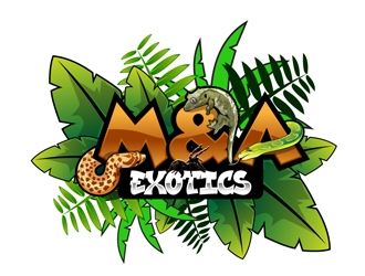 M&A Exotics logo design by DreamLogoDesign